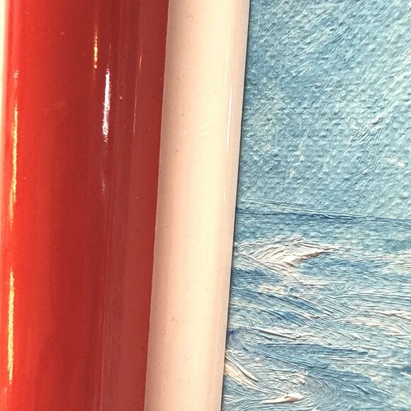 Vtg Acrylic Canvas Board Red Frame Disney Ariel Little Mermaid by Silvie Danseau - Picture 4 of 16